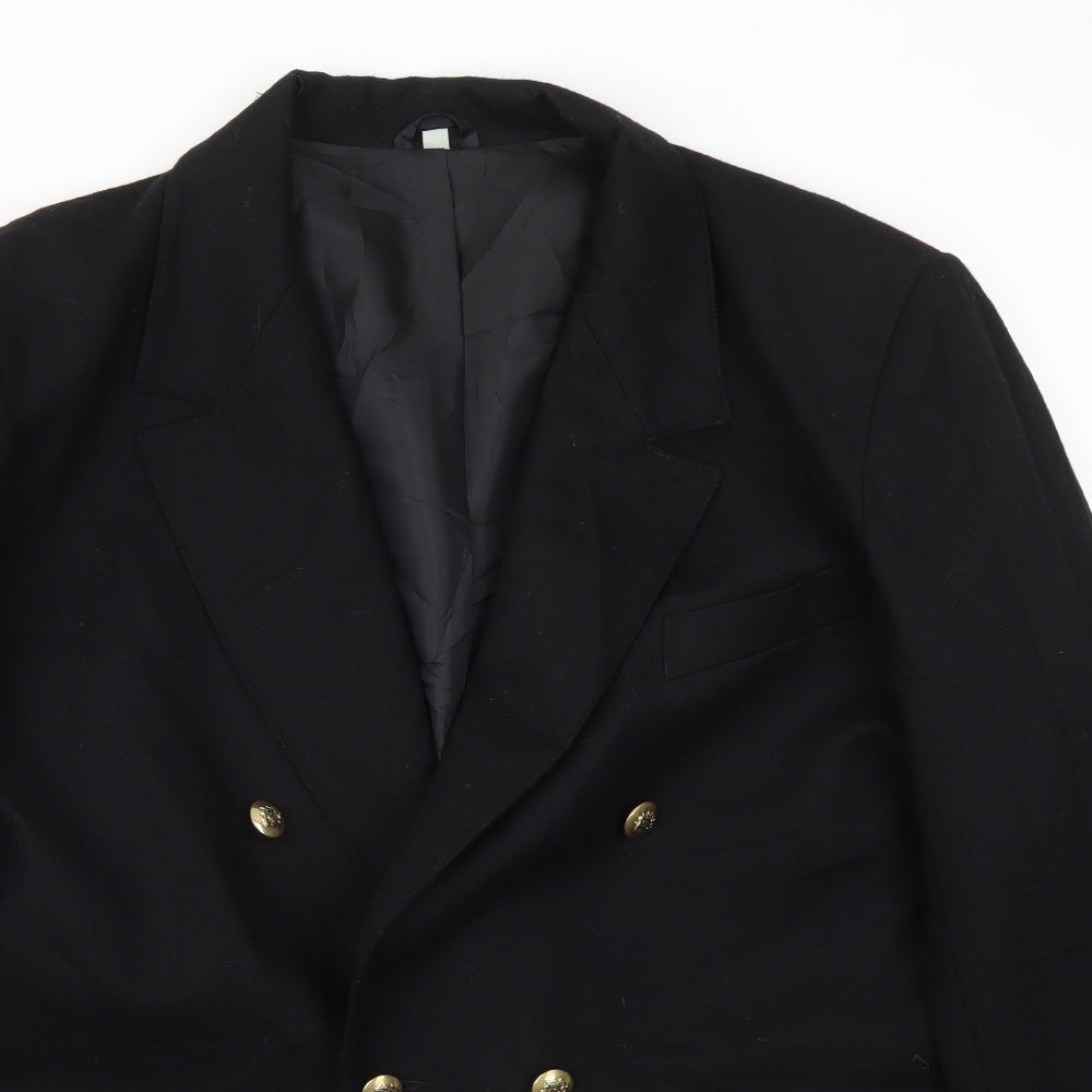 Preworn Womens Black   Jacket Blazer Size 20