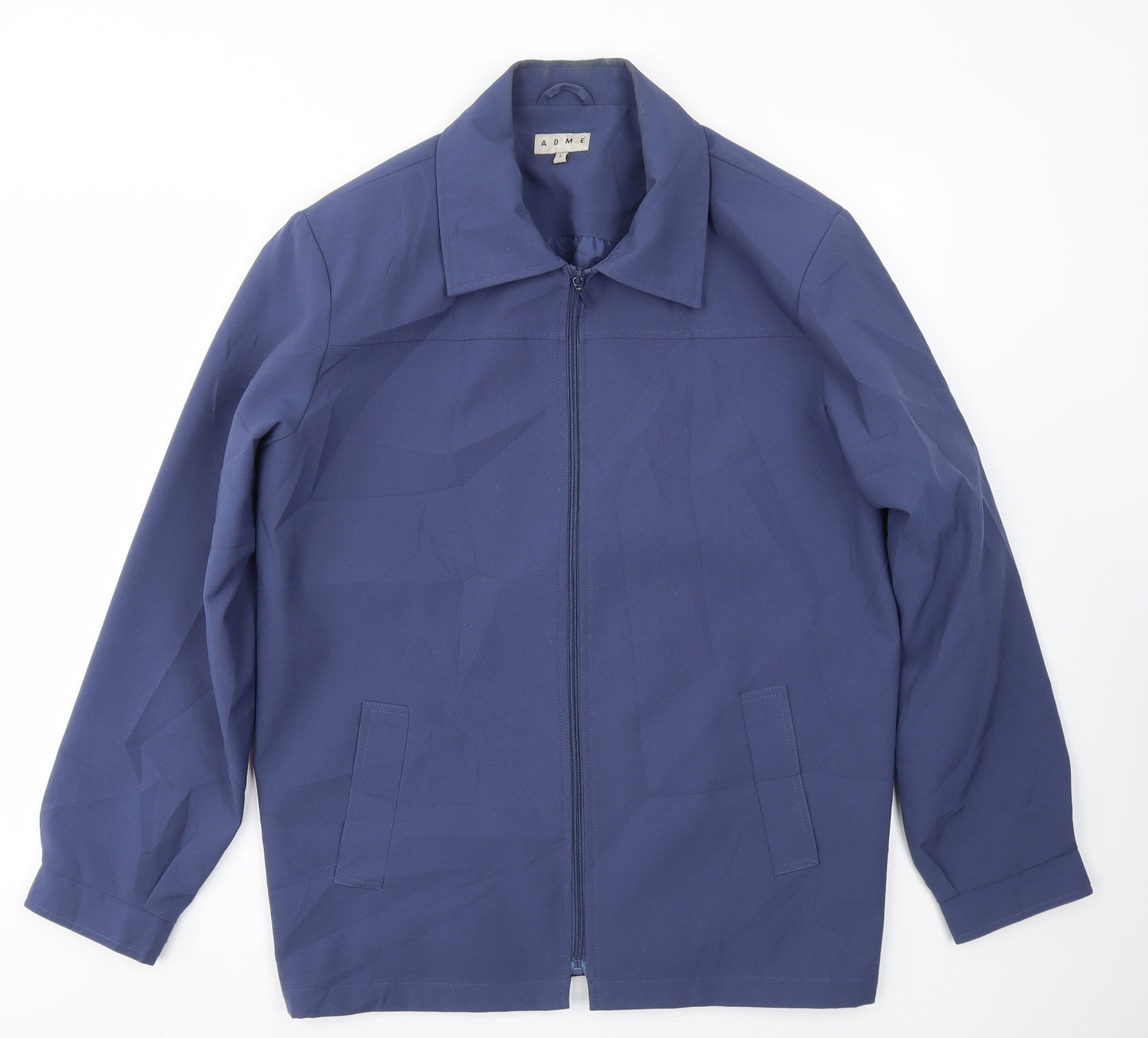 ADME Womens Blue   Jacket Coat Size L