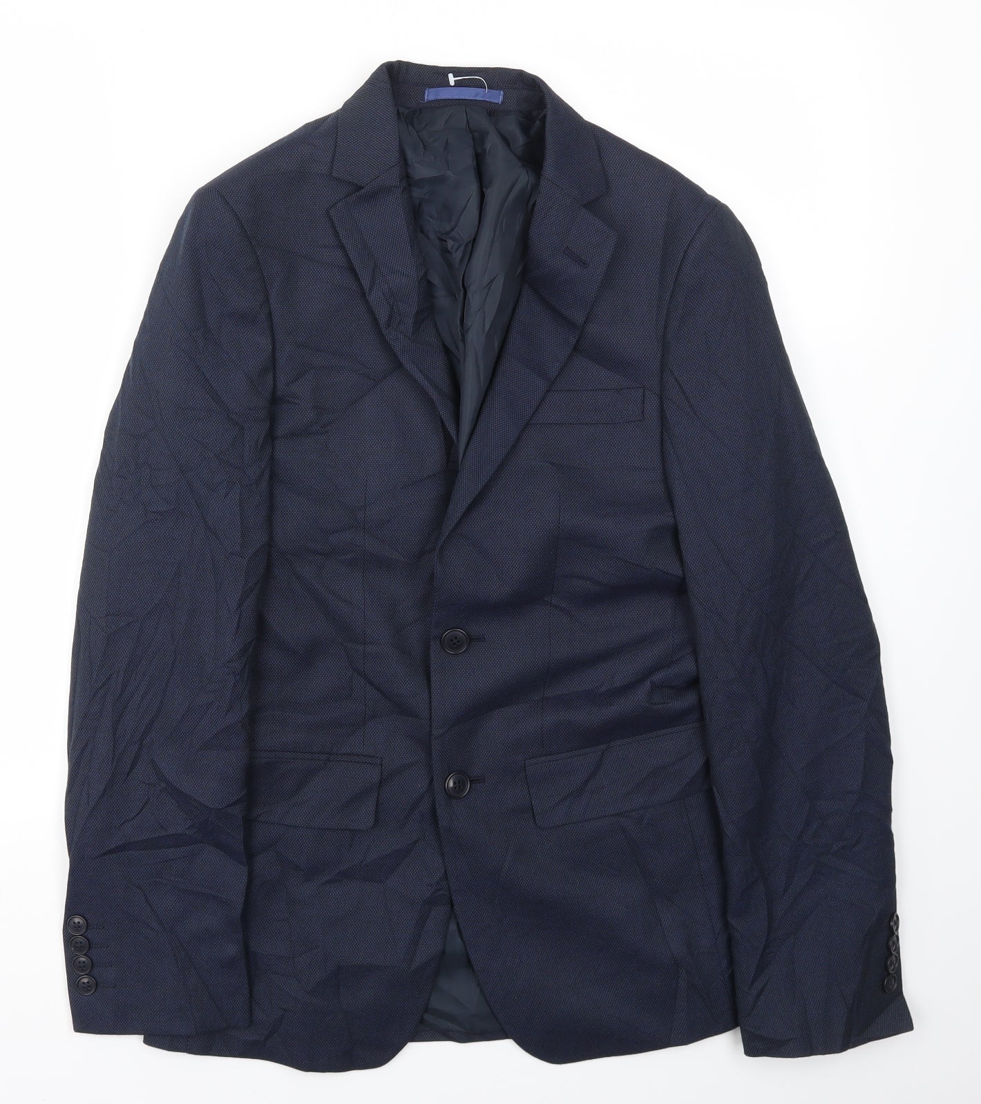 M&S Mens Blue   Jacket Blazer Size 34