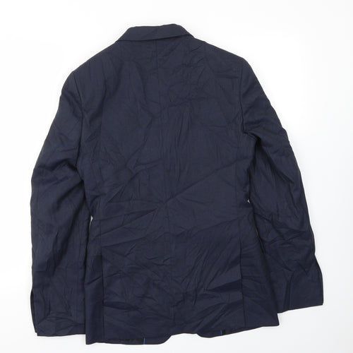 M&S Mens Blue   Jacket Blazer Size 34