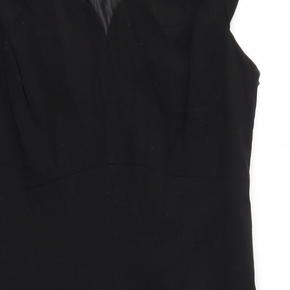 Papaya Womens Black   Fit & Flare  Size 14