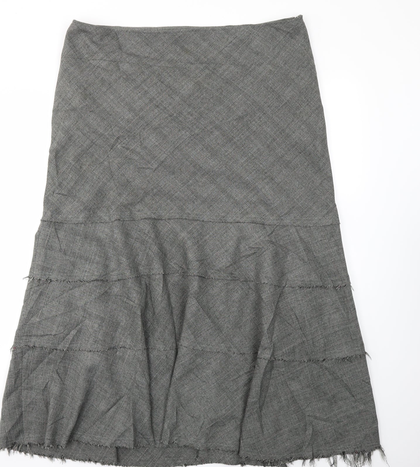 Primark Womens Grey   Flare Skirt Size 18