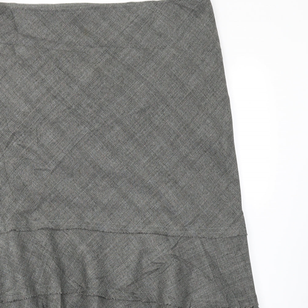 Primark Womens Grey   Flare Skirt Size 18
