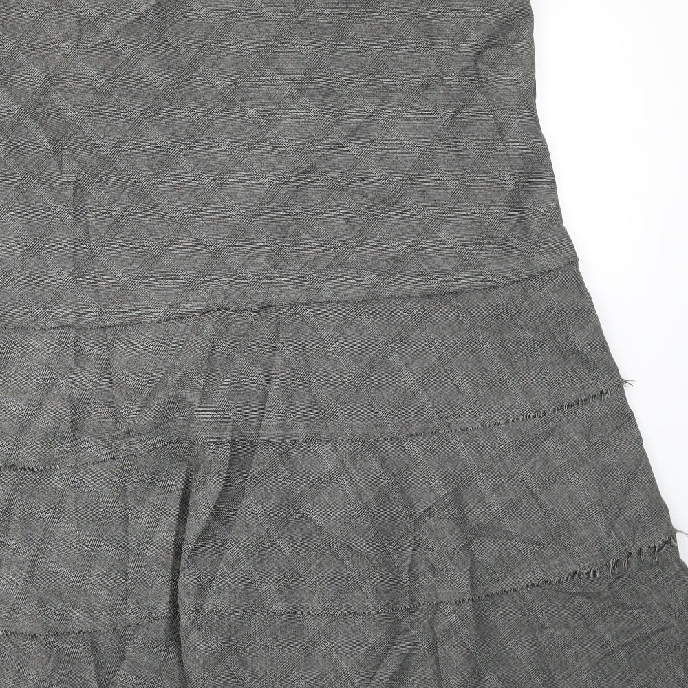 Primark Womens Grey   Flare Skirt Size 18