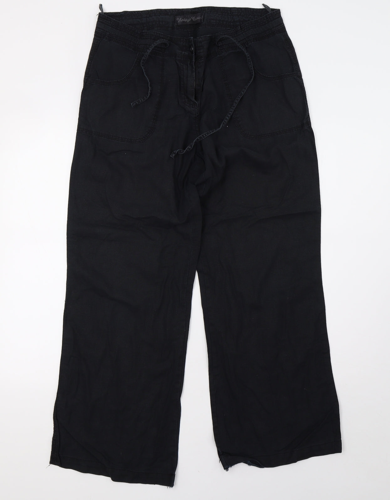 newlook Womens Black   Trousers  Size 12 L30 in