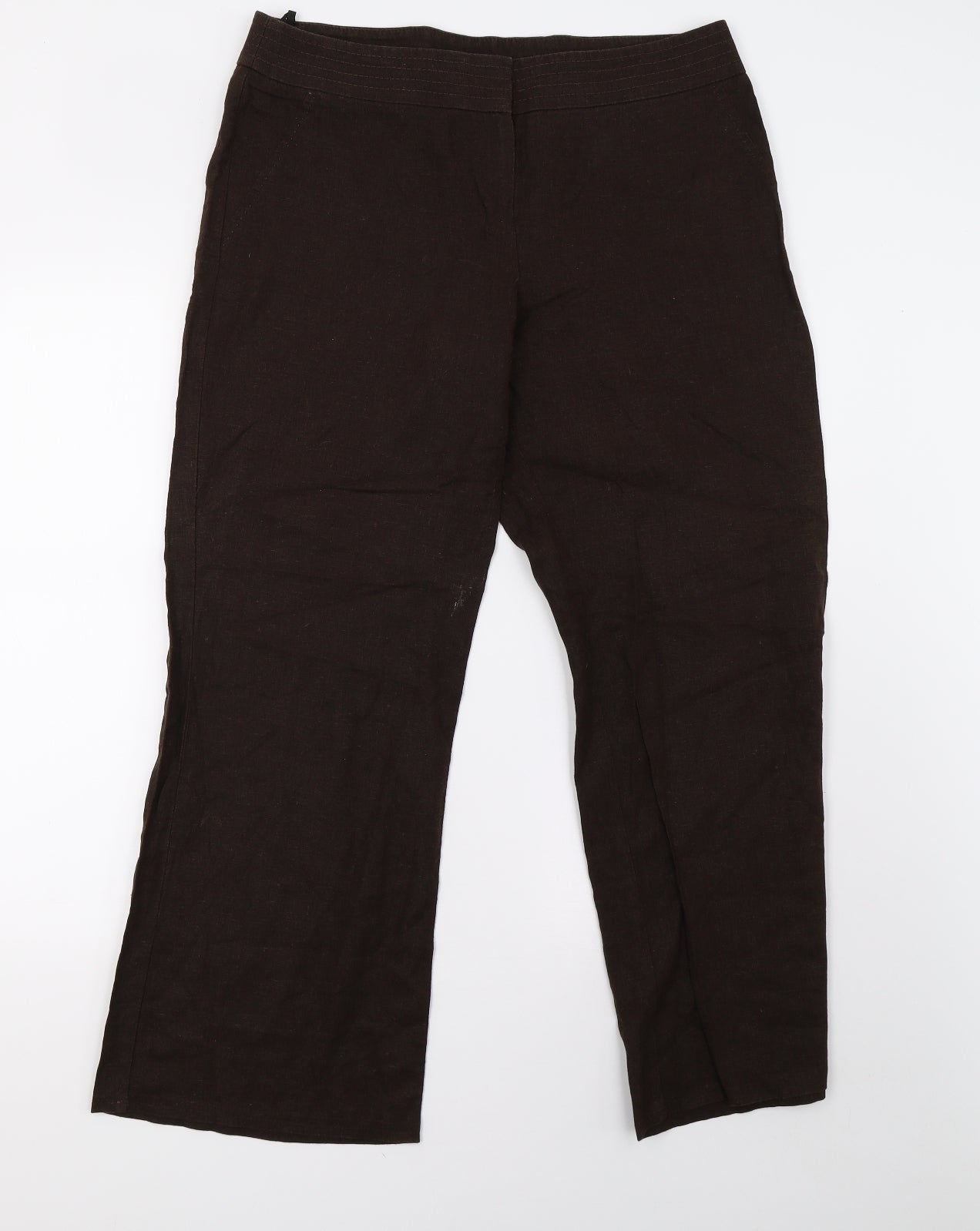 Marks and Spencer Womens Blue   Trousers  Size 14 L30 in