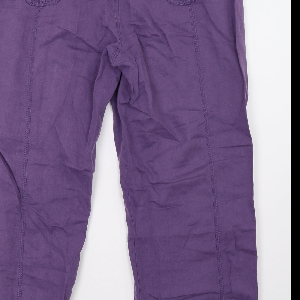 BHS Womens Purple   Trousers  Size 20 L28 in