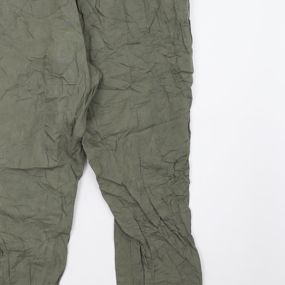 Yessica Womens Green   Trousers  Size 10 L30 in