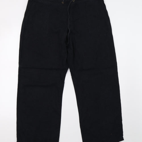 Sainsburys Womens Blue   Trousers  Size 16 L30 in