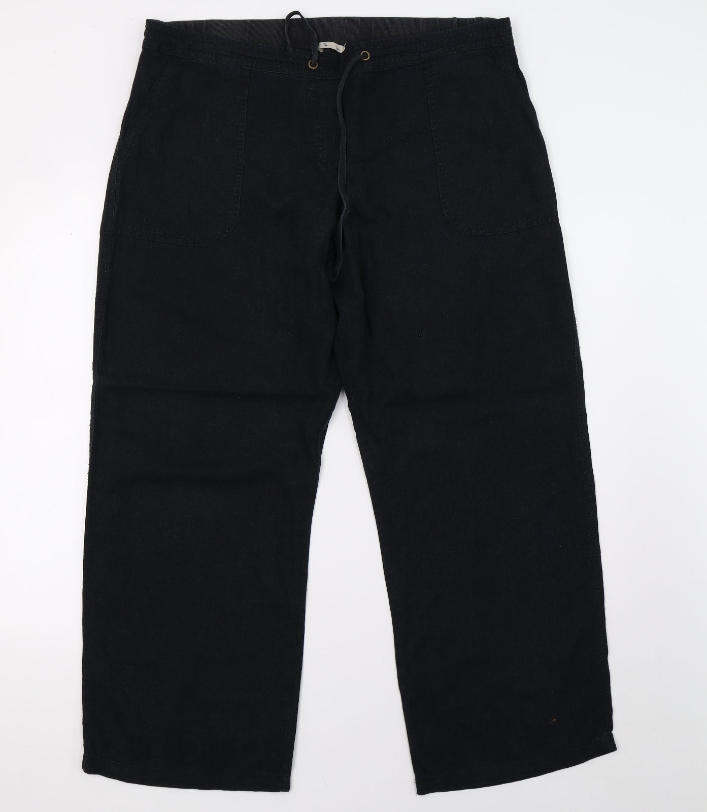 Sainsburys Womens Blue   Trousers  Size 16 L30 in