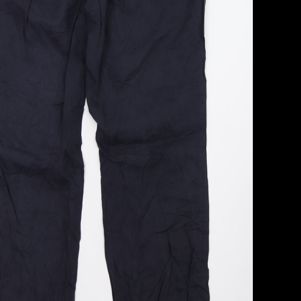 Preworn Womens Blue   Trousers  Size 16 L32 in