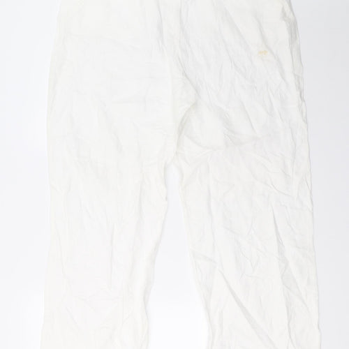 Taifun Womens White   Trousers  Size 18 L32 in
