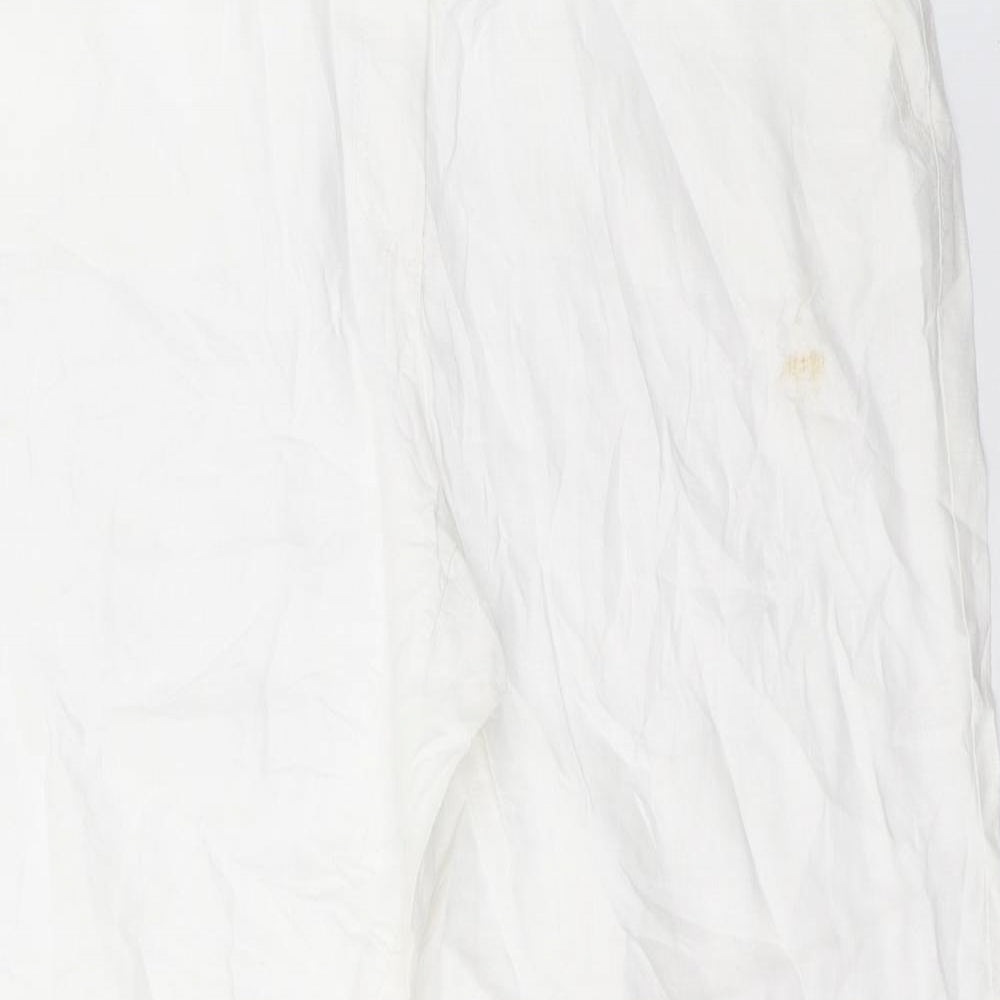 Taifun Womens White   Trousers  Size 18 L32 in