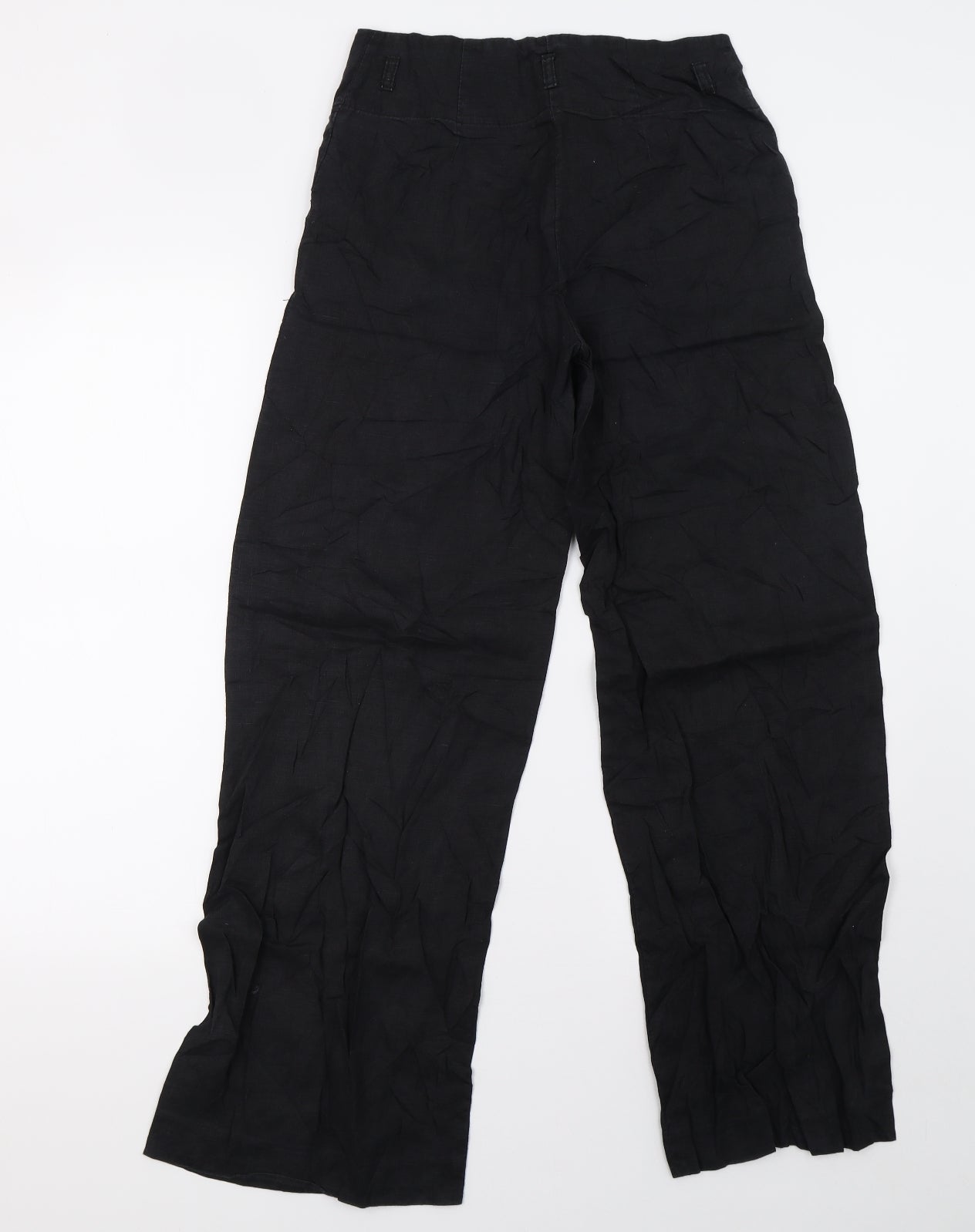 H&M Womens Black   Trousers  Size 10 L30 in