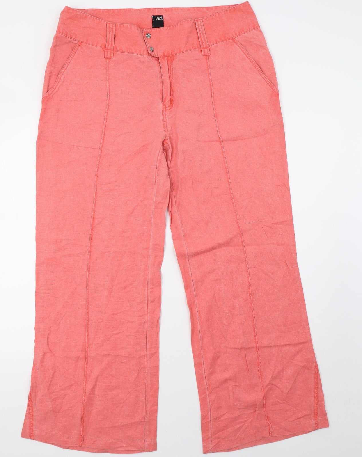 DIDI Womens Pink   Trousers  Size 18 L31 in