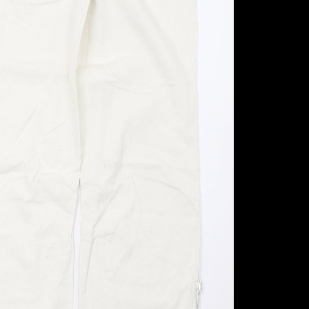 Joe Browns Womens White   Trousers  Size 14 L30 in