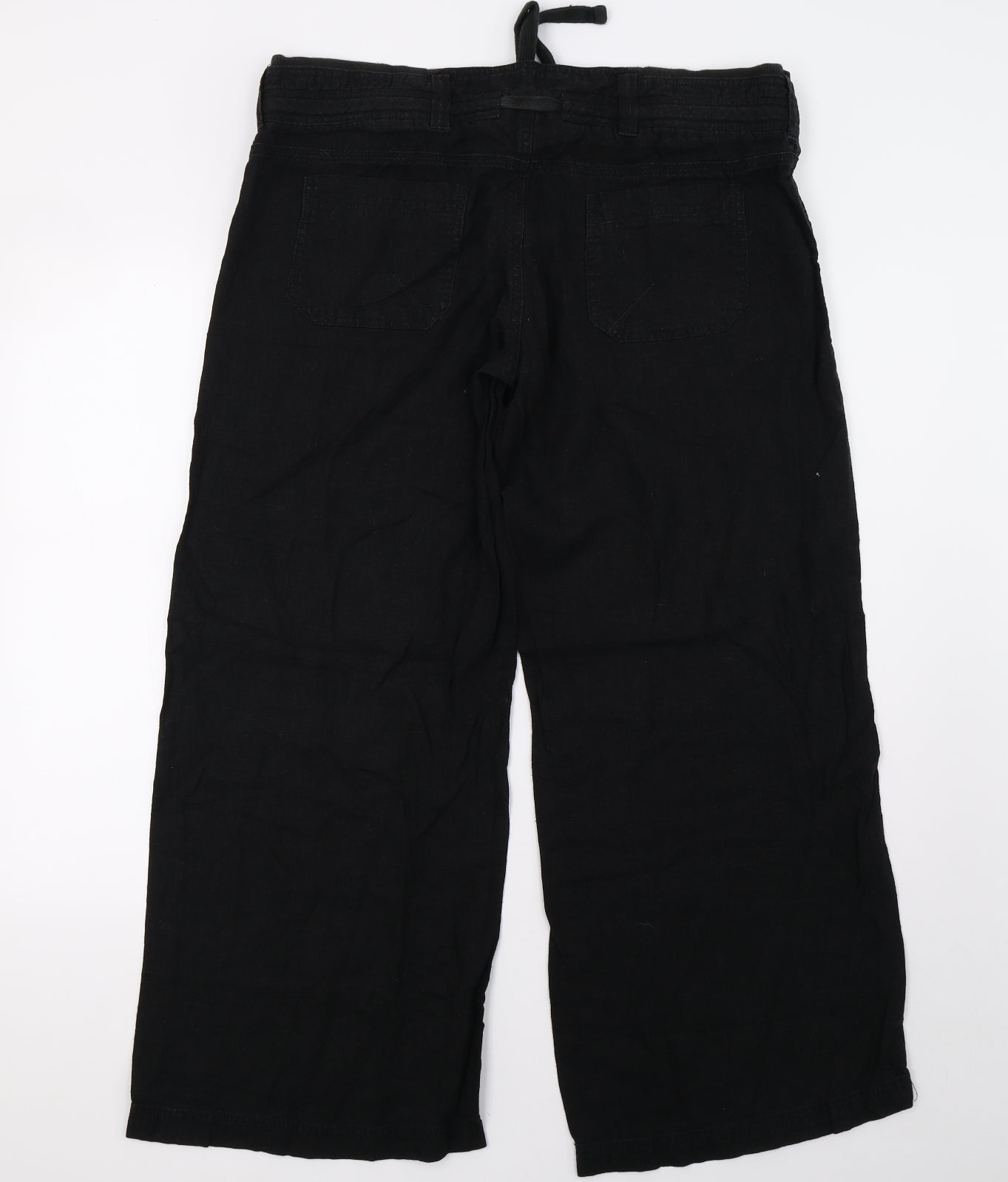 New Look Womens Black   Trousers  Size 16 L30 in