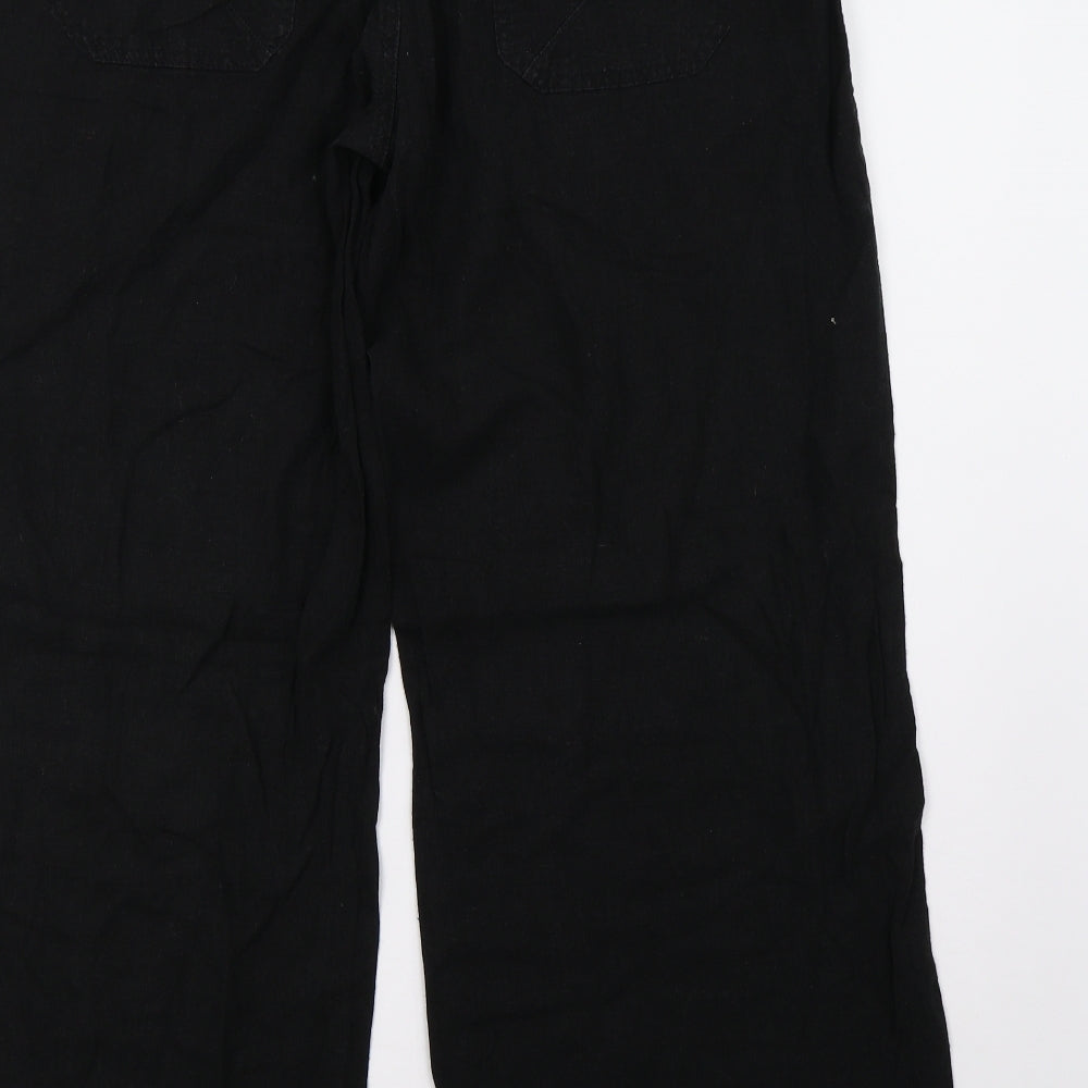 New Look Womens Black   Trousers  Size 16 L30 in