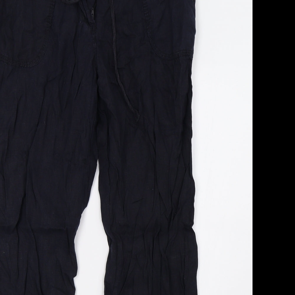 Denim & Co. Womens Blue   Trousers  Size 16 L31 in