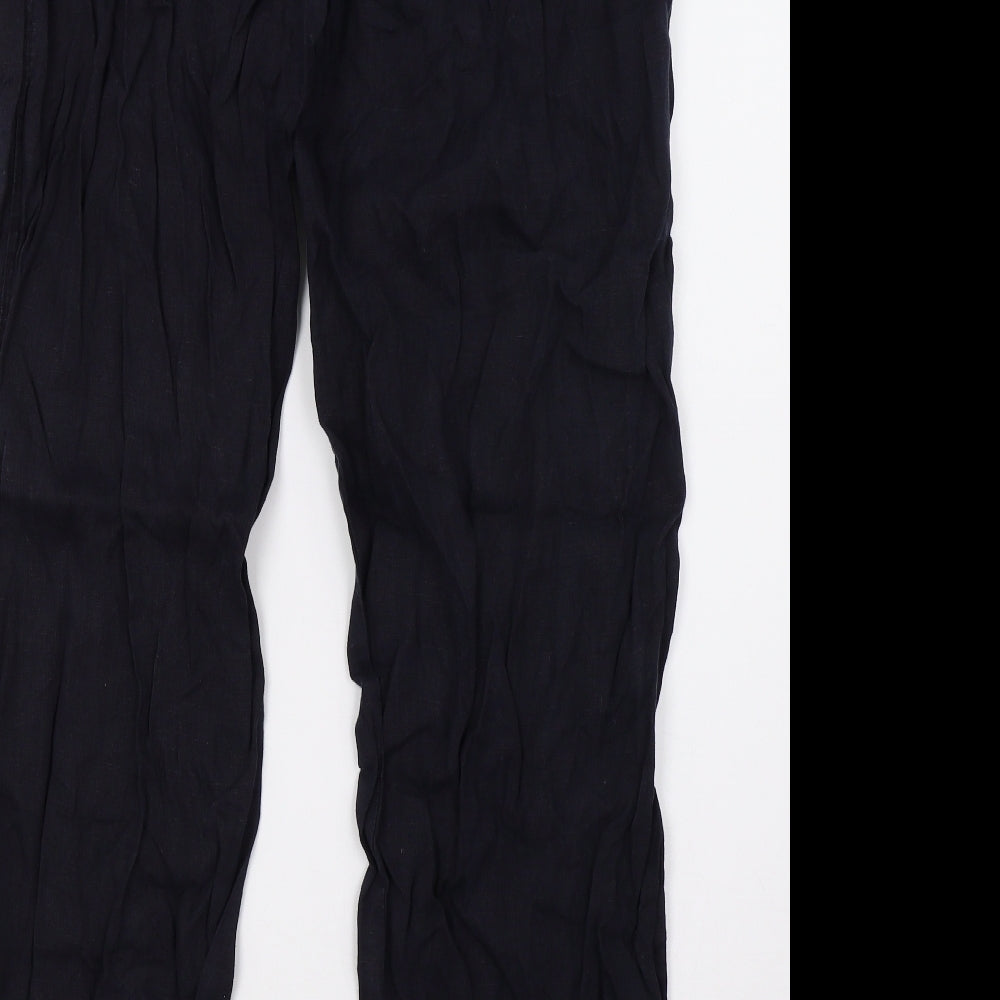 Denim & Co. Womens Blue   Trousers  Size 16 L31 in