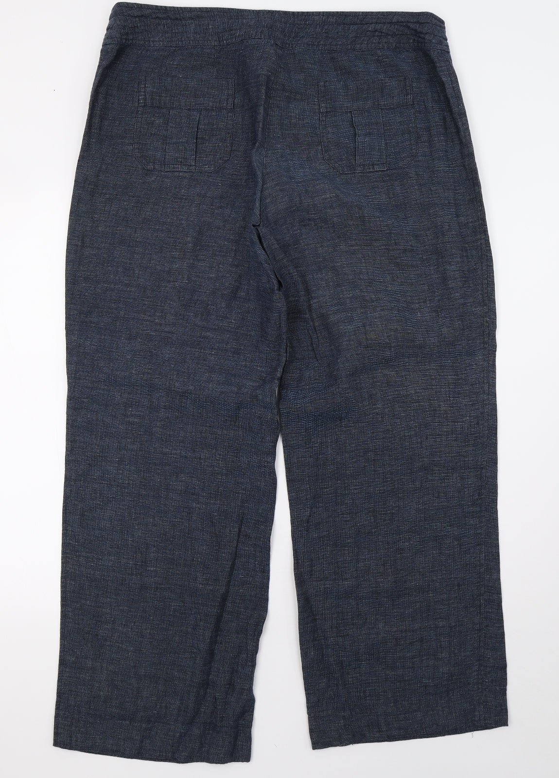 Monsoon Womens Blue   Trousers  Size 16 L31 in