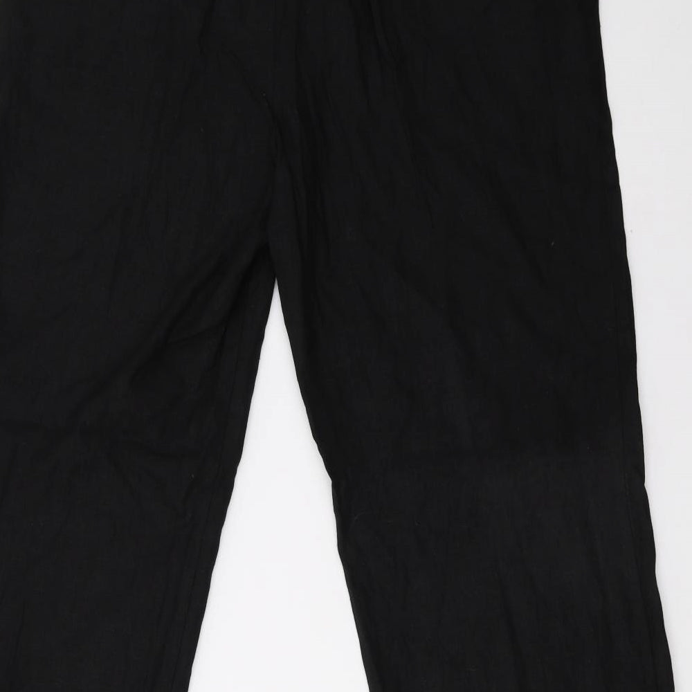 Steilmann Womens Black   Trousers  Size 18 L34 in