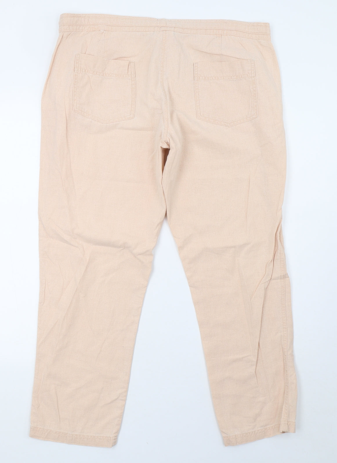 NEXT Womens Pink   Trousers  Size 16 L28 in
