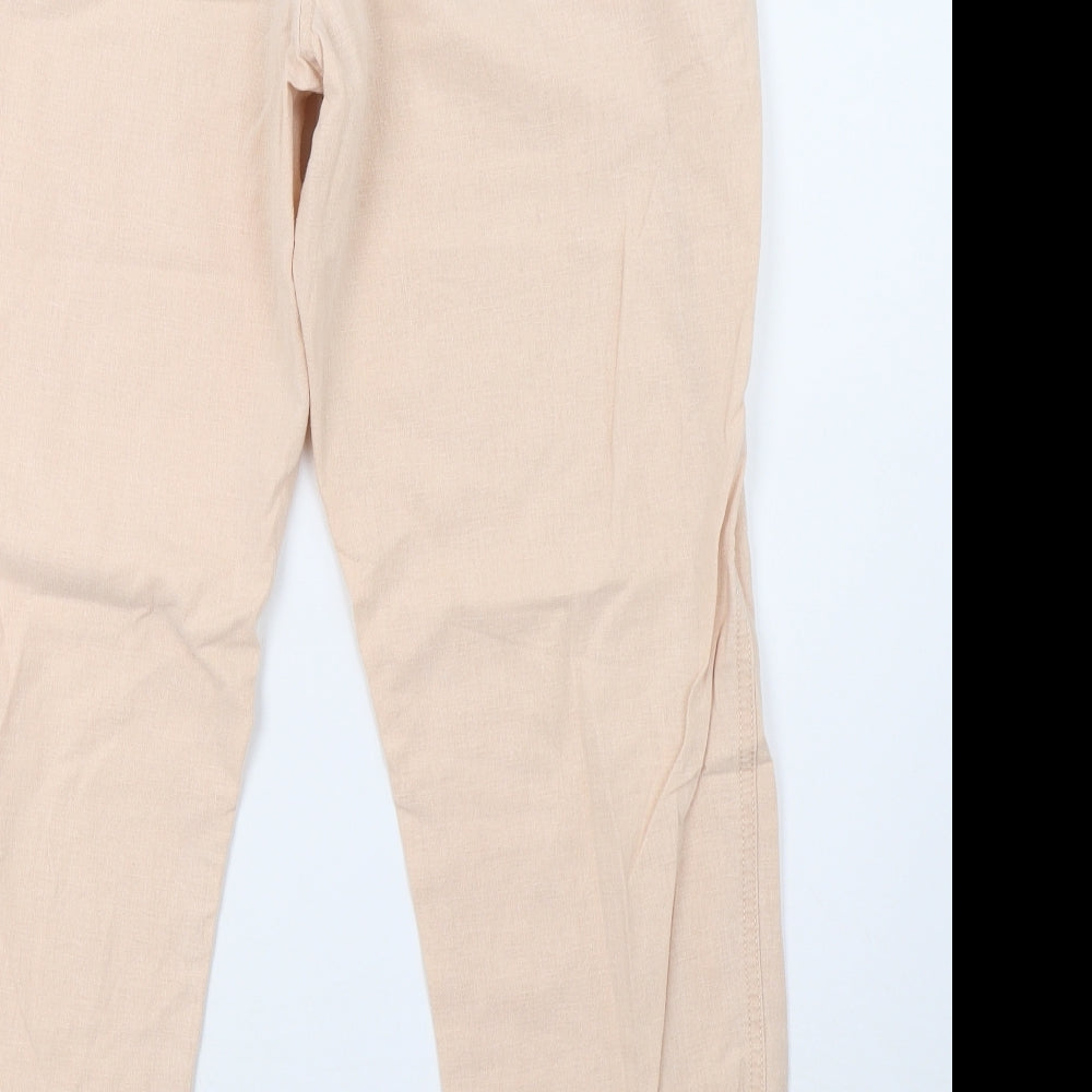 NEXT Womens Pink   Trousers  Size 16 L28 in