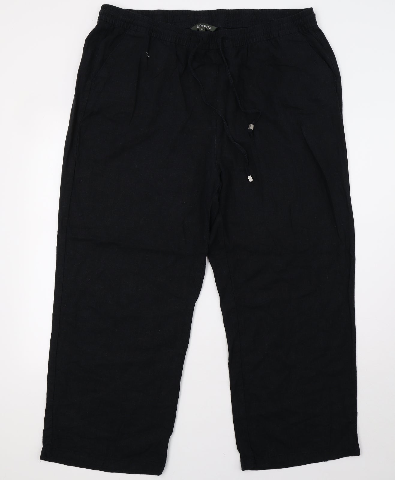 Bonmarché Womens Black   Trousers  Size 20 L30 in