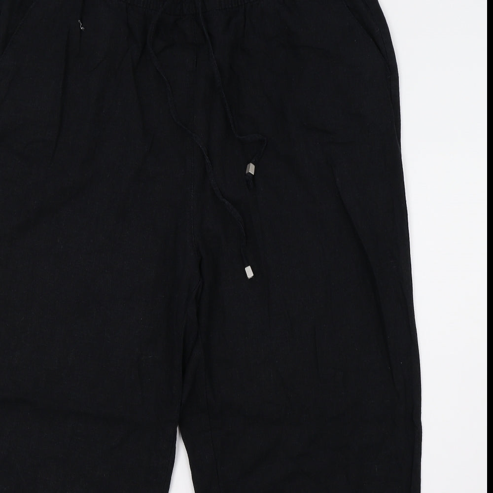 Bonmarché Womens Black   Trousers  Size 20 L30 in