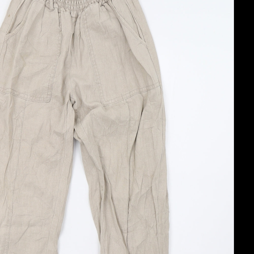 newlook Womens Beige   Trousers  Size 10 L28 in