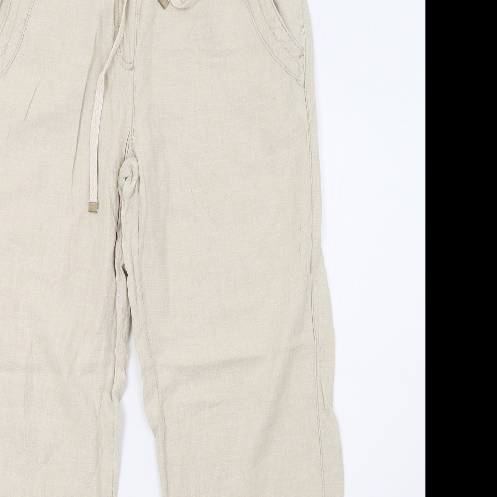George Womens Beige   Trousers  Size 12 L28 in