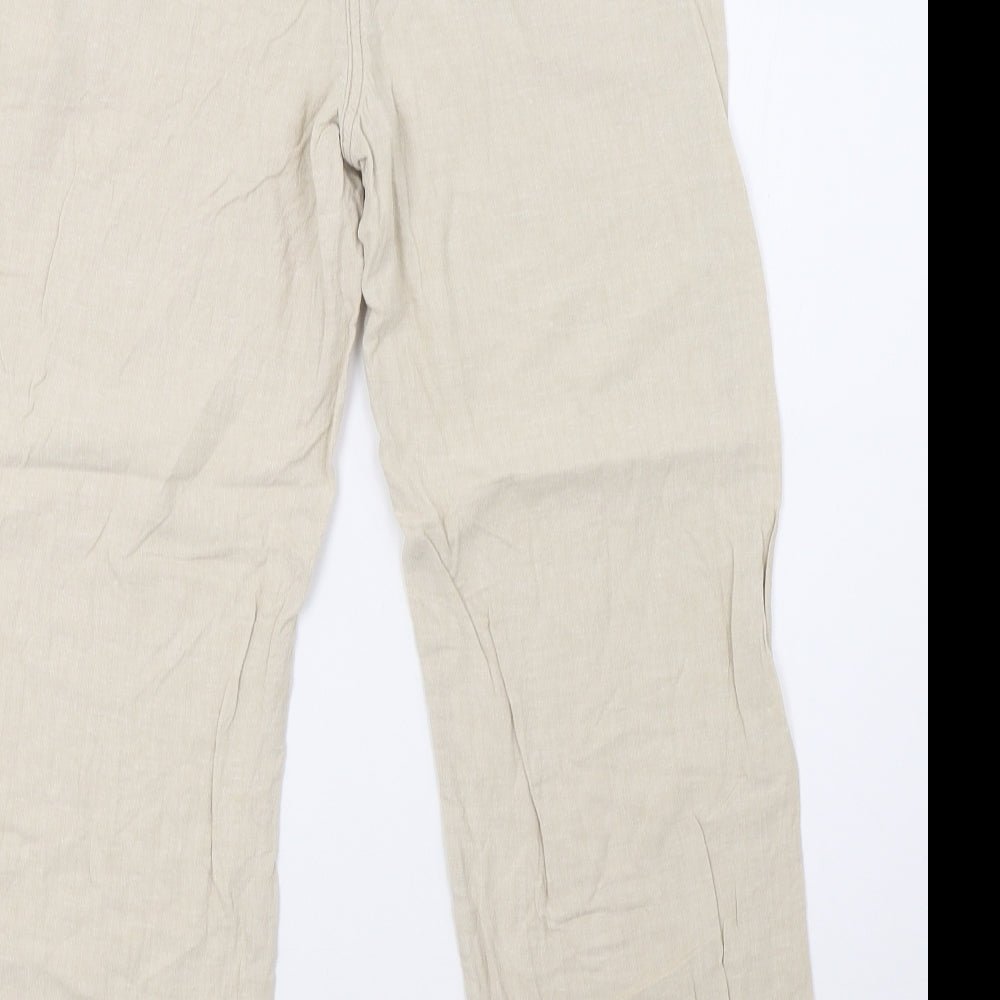 George Womens Beige   Trousers  Size 12 L28 in