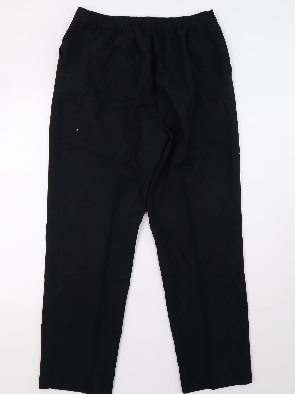 Marks and Spencer Womens Black   Trousers  Size 12 L32 in