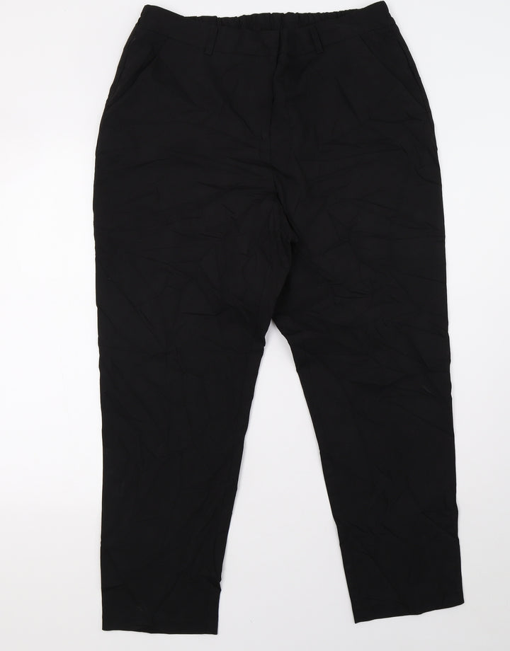 Dorothy Perkins Womens Black   Trousers  Size 14 L28 in