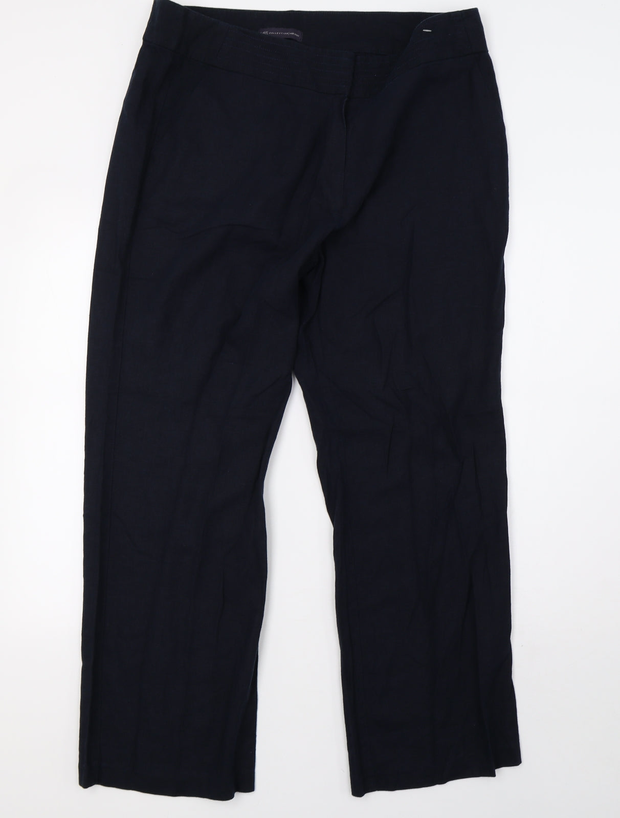 Marks and Spencer Womens Blue   Trousers  Size 16 L31 in