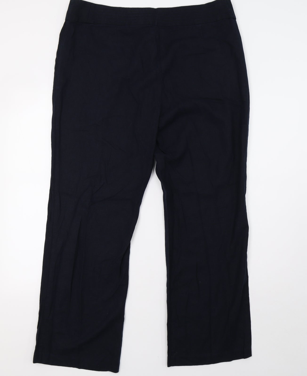 Marks and Spencer Womens Blue   Trousers  Size 16 L31 in