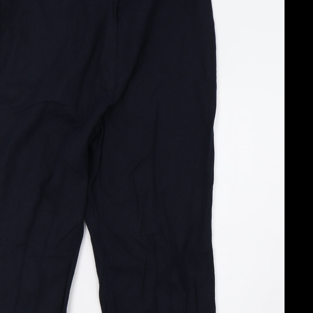 Marks and Spencer Womens Blue   Trousers  Size 16 L31 in
