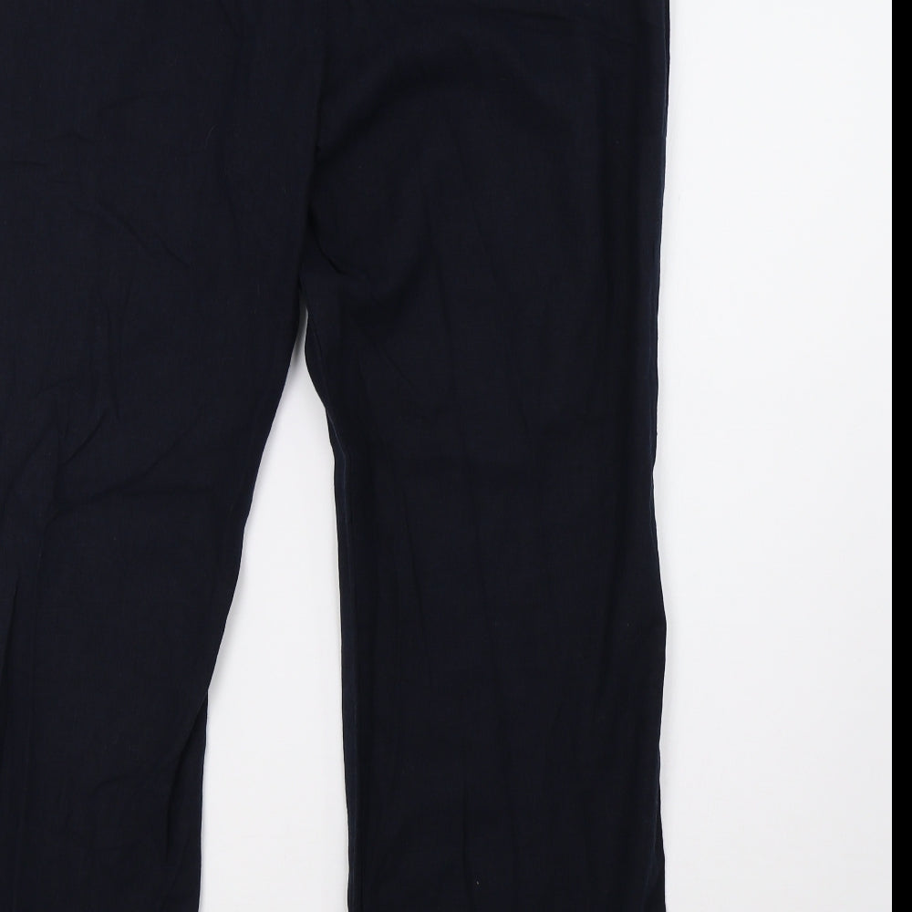 Marks and Spencer Womens Blue   Trousers  Size 16 L31 in