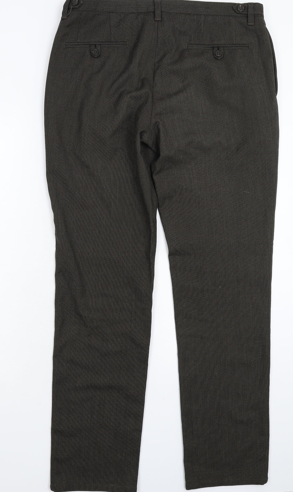 NEXT Mens Black   Dress Pants Trousers Size 34 L32 in