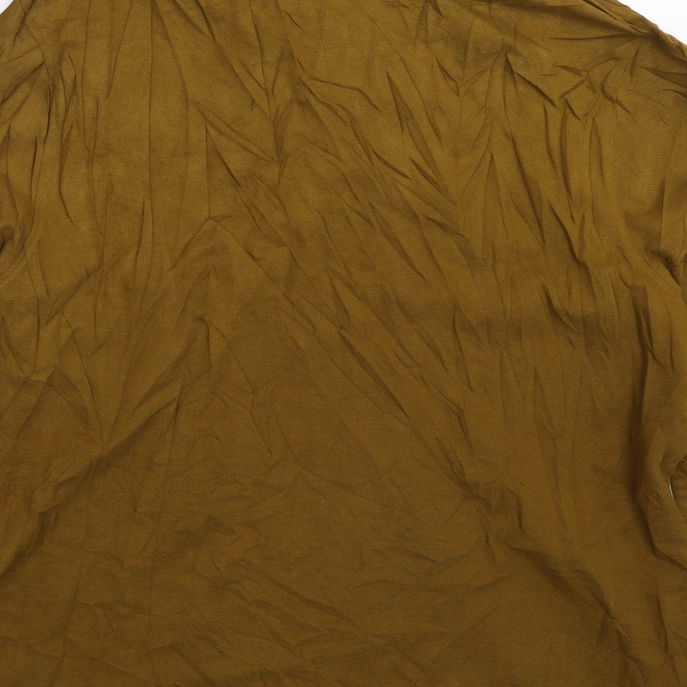 Marks and Spencer Mens Brown    Polo Size 2XL