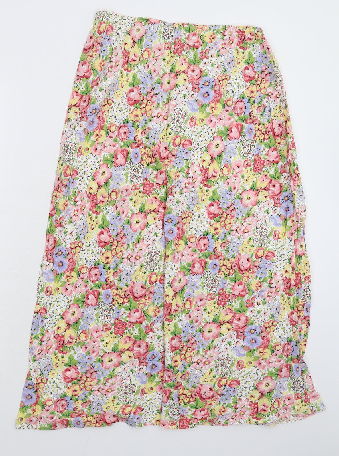Marks and Spencer Womens Multicoloured Floral  Straight & Pencil Skirt Size 12
