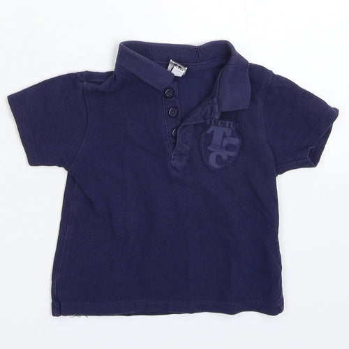 tuc tuc Baby Blue   Basic Polo Size 12 Months