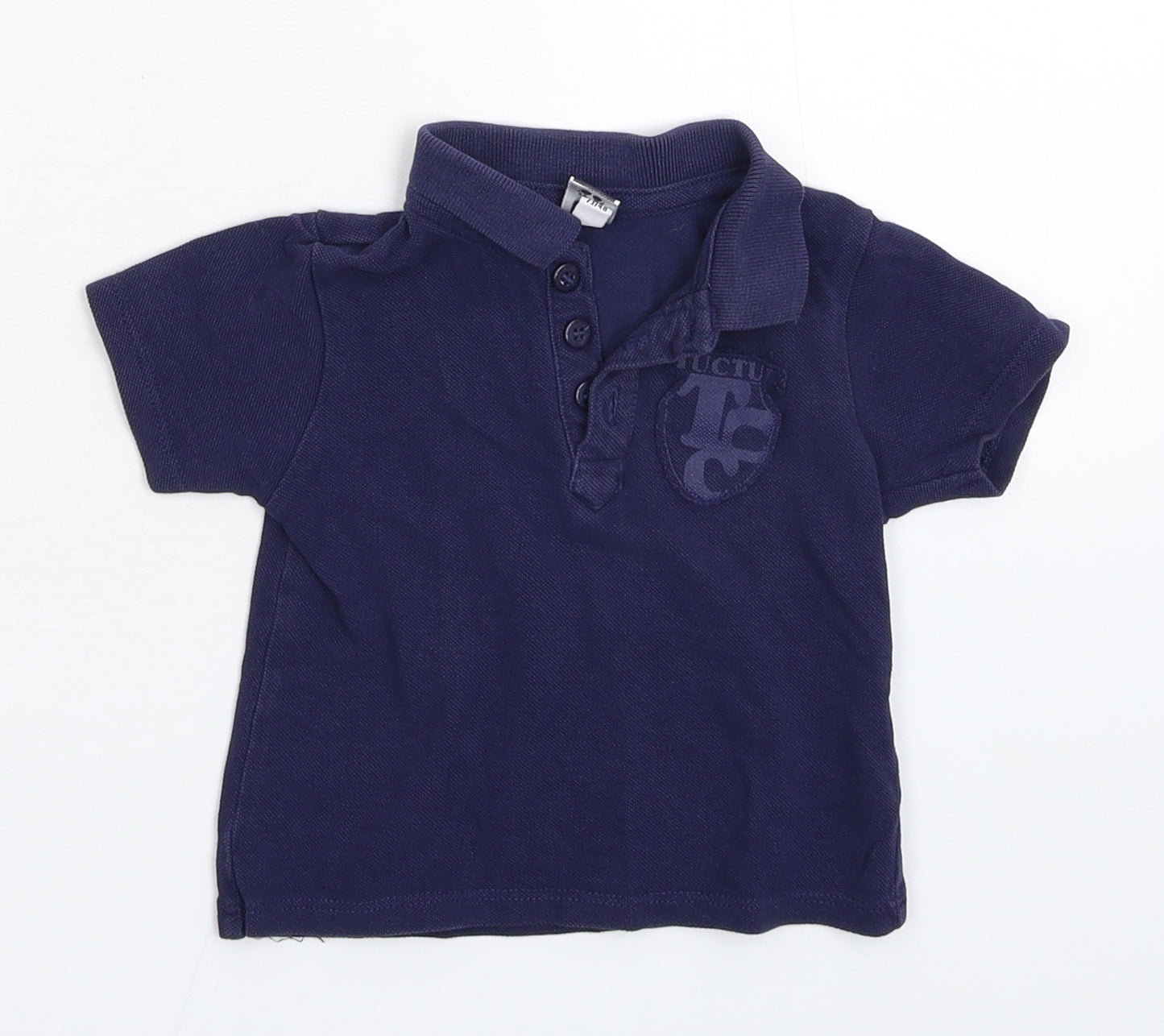 tuc tuc Baby Blue   Basic Polo Size 12 Months
