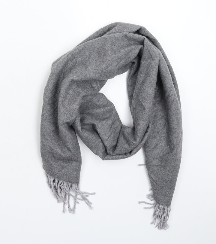 Matalan Unisex Grey Knit Scarf One Size
