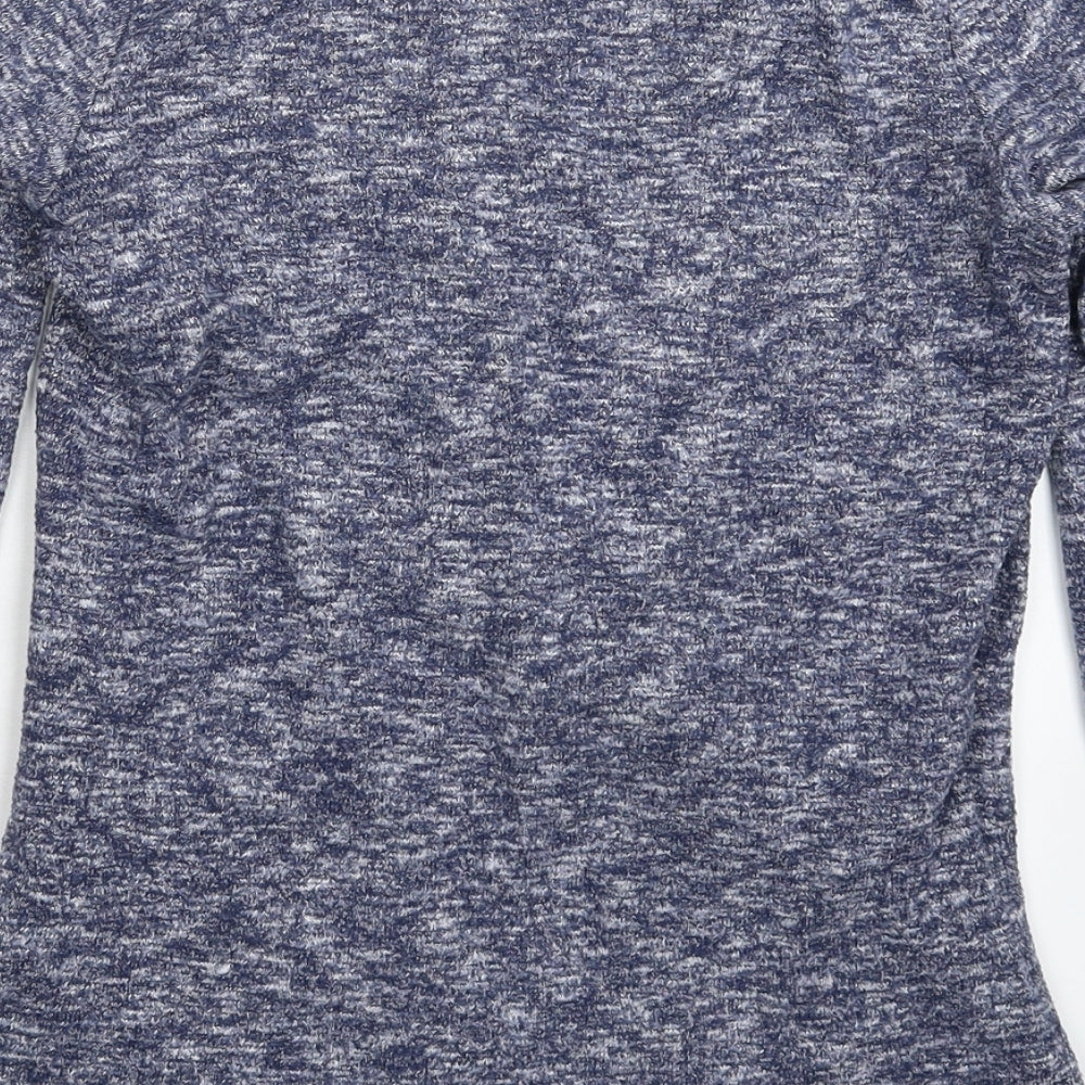 Dorothy Perkins Womens Blue  Knit Pullover Jumper Size 8