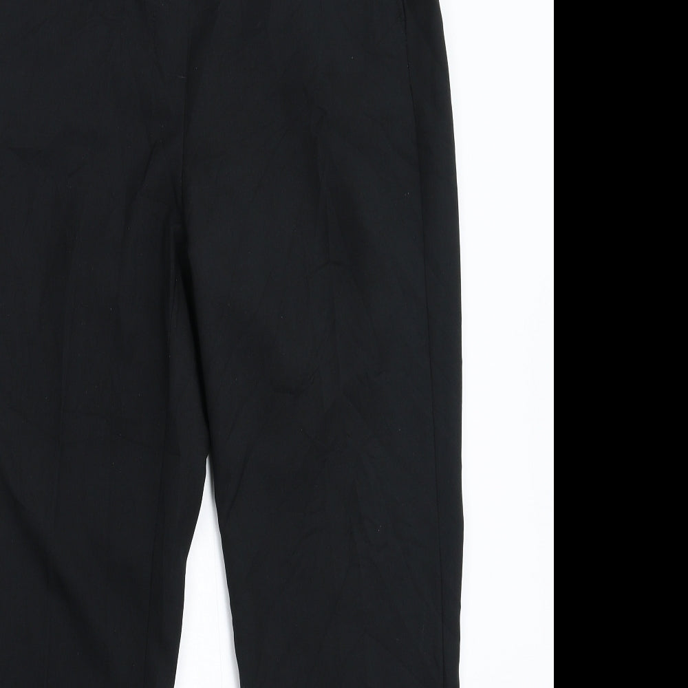 Marks and Spencer Womens Black   Trousers  Size 10 L28 in