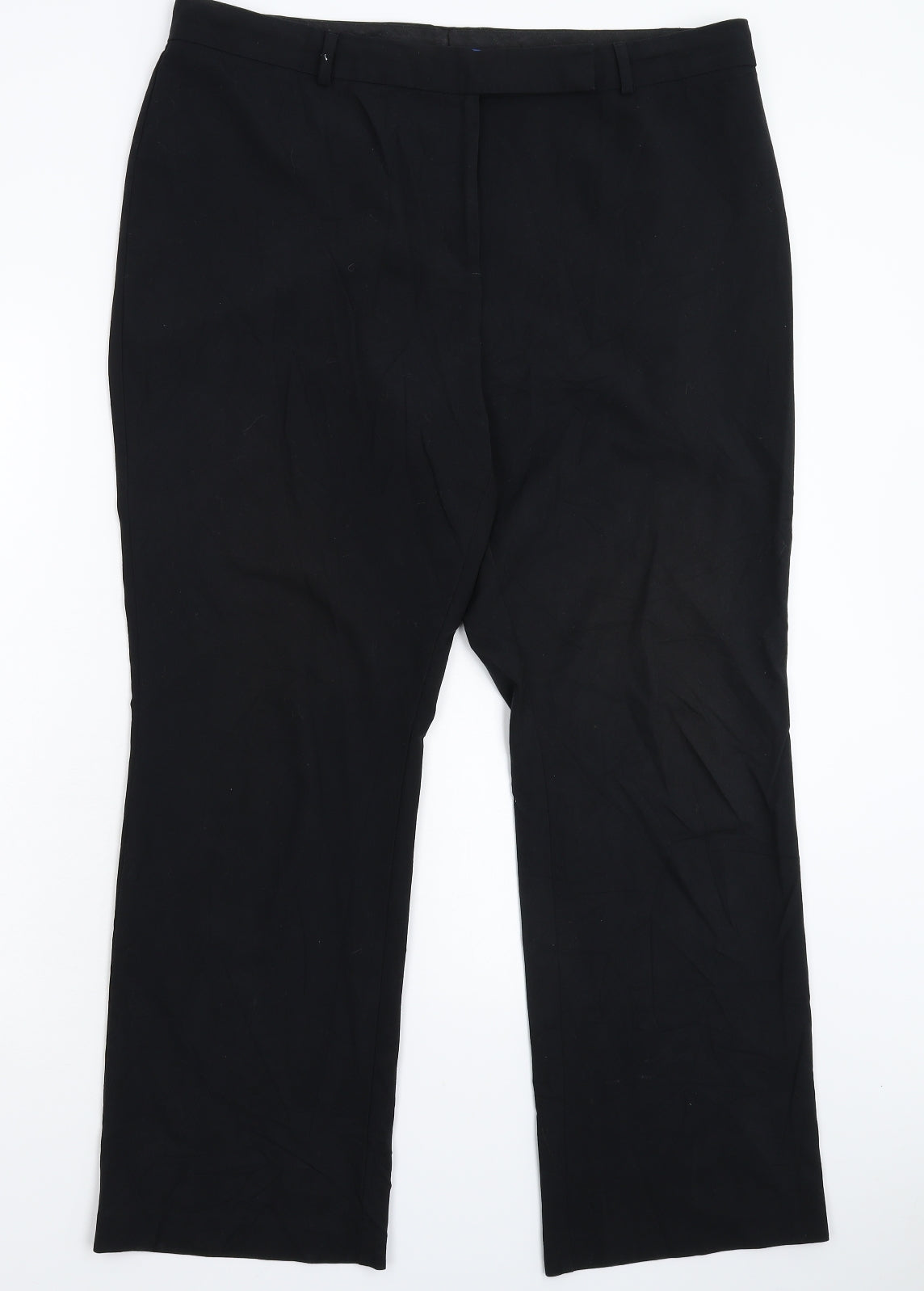 Marks and Spencer Womens Blue   Trousers  Size 18 L31 in