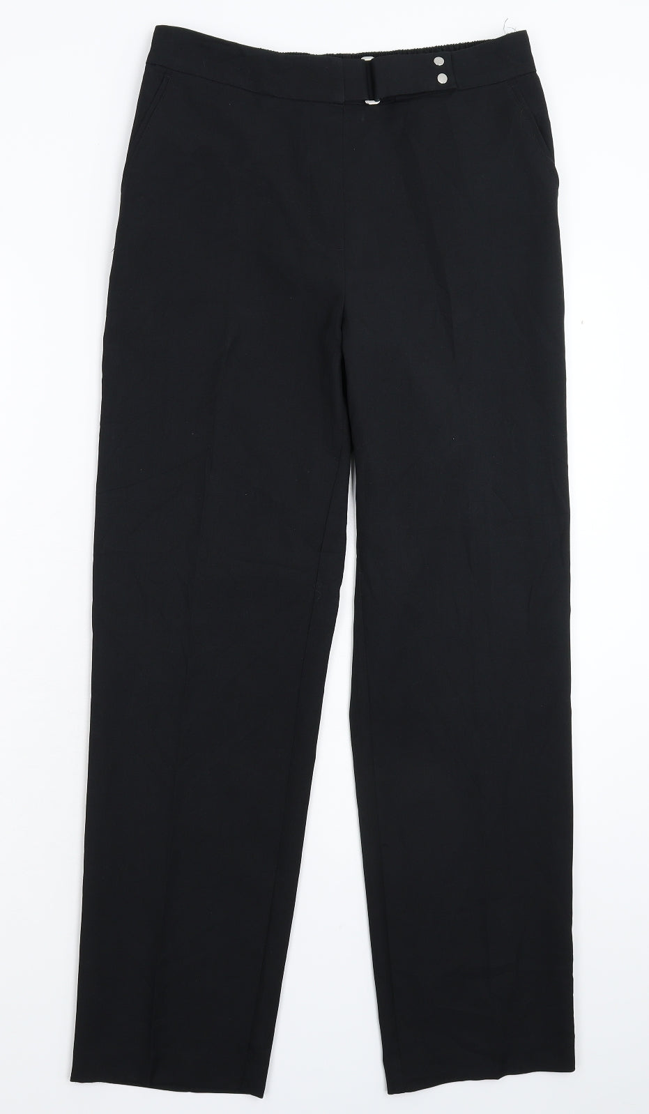 Marks and Spencer Womens Black   Trousers  Size 10 L29 in