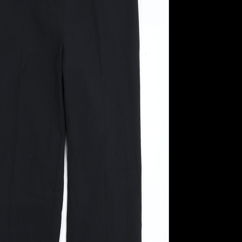 Marks and Spencer Womens Black   Trousers  Size 10 L29 in